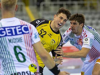 HSC-Kreisläufer Justin Kurch wurde positiv auf das Coronavirus getestet und befindet sich wie der Rest des Teams in Quarantäne. Wann diese für die anderen Spieler und das Trainerteam aufgehoben werden kann, steht noch nicht fest.  Foto: Uwe Gick