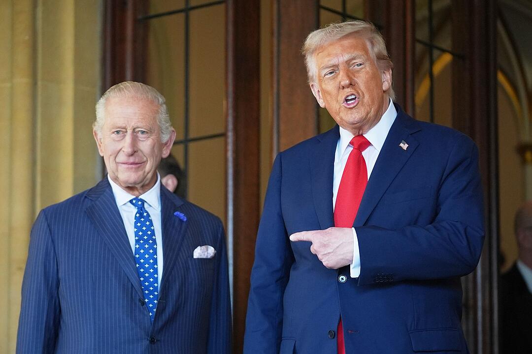 US-Präsident Trump besucht Großbritannien