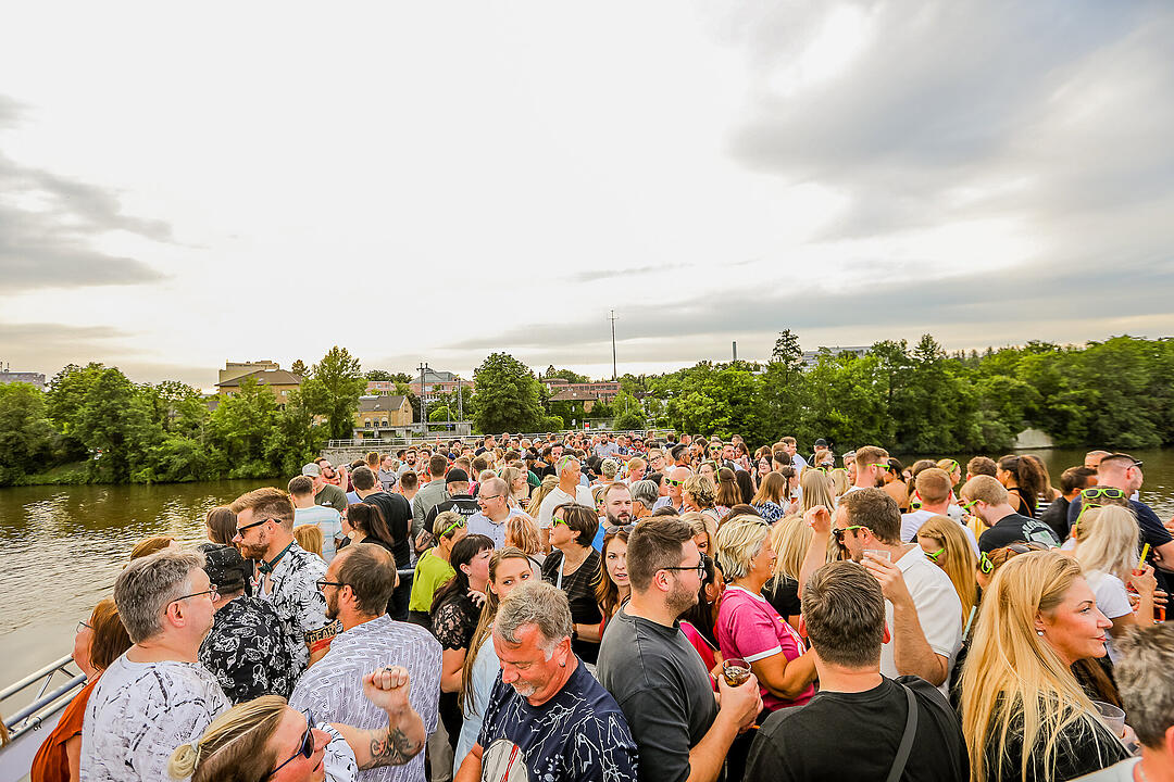 Das BAYERN 3 Partyschiff legte in Schweinfurt an - Hier gibt es die besten Fotos!