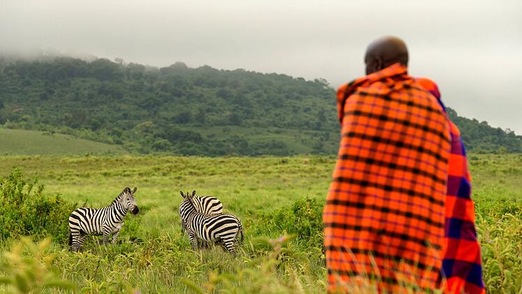 Heute z&auml;hlt die Massai-Bev&ouml;lkerung in der Ngorongoro Crater Conservation Area etwa 100.000 Menschen - ein Vielfaches der einst evakuierten Bev&ouml;lkerung.