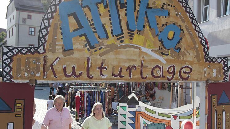 Auftakt bei den Afrika-Kulturtagen in Forchheim. Foto: Michael Memmel