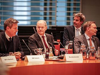 Robert Habeck, Olaf Scholz und Christian Lindner