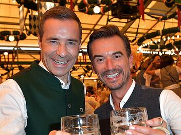 Beim Oktoberfest sind sich Kai Pflaume (links) and Florian Silbereisen schon begegnet. Bald führen sie erstmals gemeinsam durch eine ARD-Show.