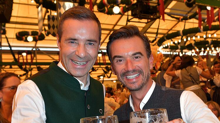 Beim Oktoberfest sind sich Kai Pflaume (links) and Florian Silbereisen schon begegnet. Bald führen sie erstmals gemeinsam durch eine ARD-Show.