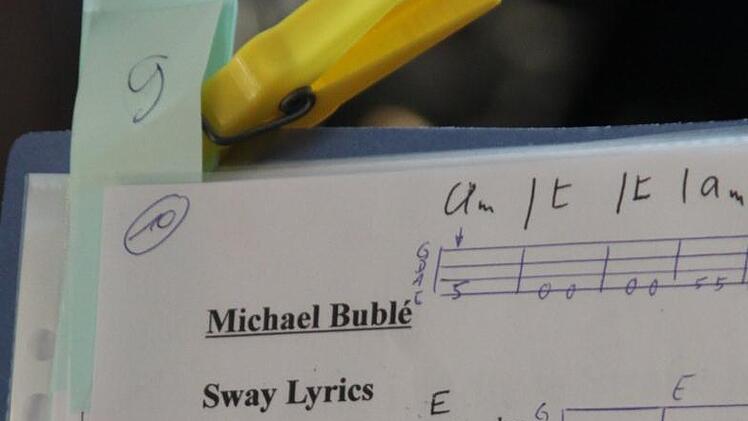 Auch Michael Bublé hat die Band im Repertoire. (Foto: Jochen Nützel)