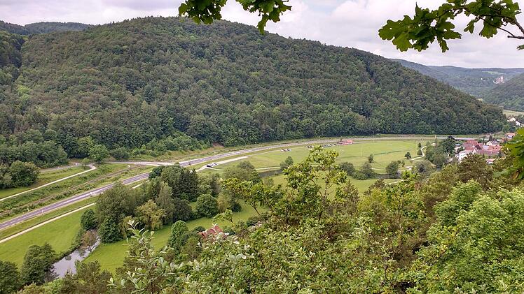 Im Wiesenttal lief die gro&szlig;e Suche. Foto: inFranken.de