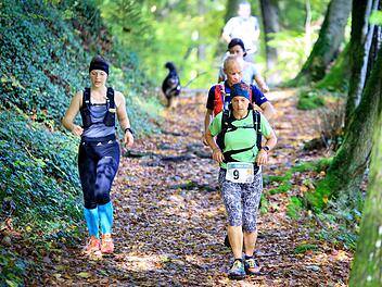 Wie beim alljährlichen Wettkampf "Neideck 1000" können Interessierte den Wiesental-Trail in einer geführten Wanderung mitgehen. Weitere angebotene Touren sind leichter und auch für weniger ambitionierte Wanderer machbar.  Foto: Annika Falk-Claußen