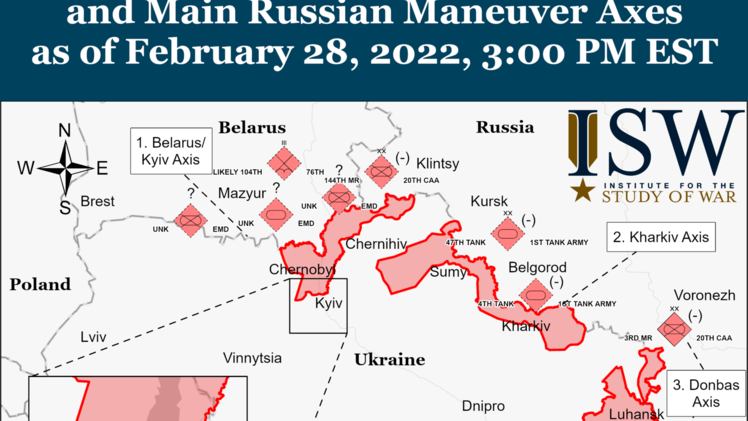 Russlands Taktik: So will Russland Kiew einnehmen