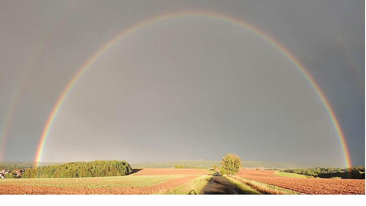 Verbindendes Element zwischen Gerach (links) und Reckendorf (rechts). Foto: Franz Müller
