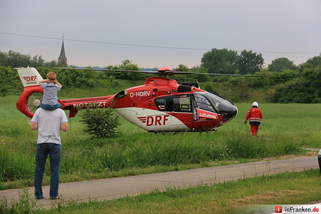 Autos kollidieren in Neunkirchen am Brand