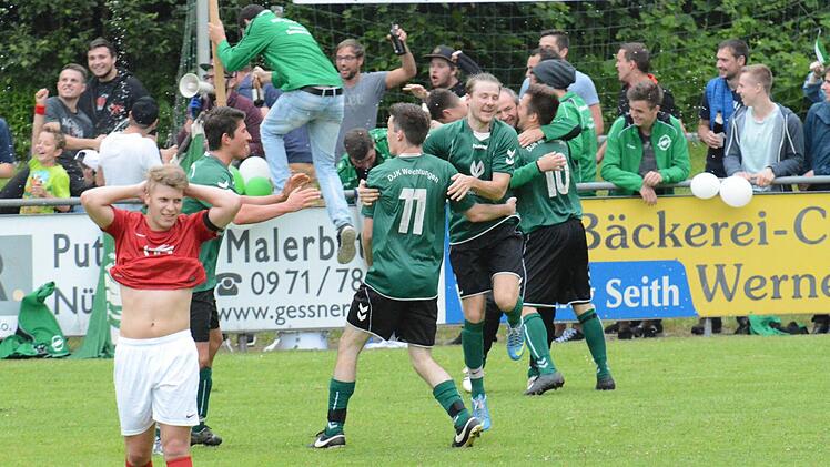 Relegation TSVgg Hausen - DJK Weichtungen. Foto: ssp