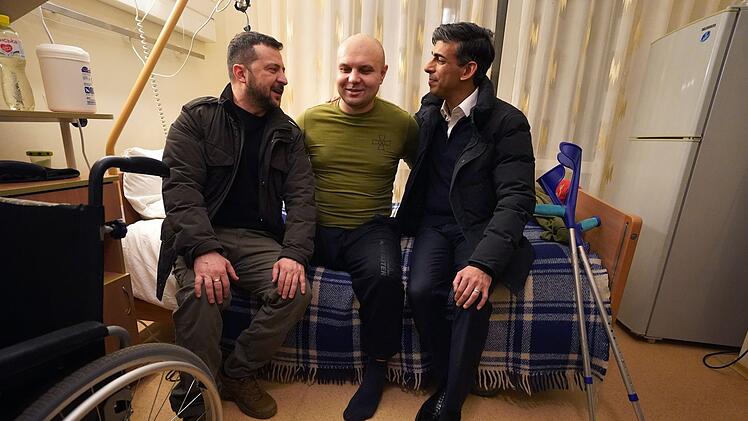 Wolodymyr Selenskyj und Rishi Sunak