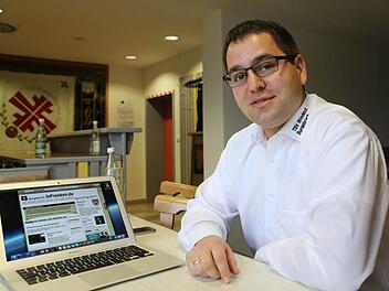 Daniel Klitzke ist Vorsitzender des TSV. Er hat den Verein auf der Gemeindeseite burgebrach.infranken.de angelegt. Foto: Barbara Herbst