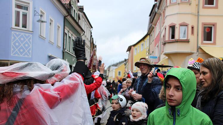 Faschingsumzug in Bad Brückenau 2020 Foto: Ulrike Müller
