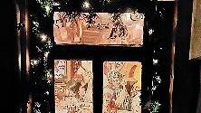 Der Fensteradventskalender von Familie Astrid und Gottfried Zier.