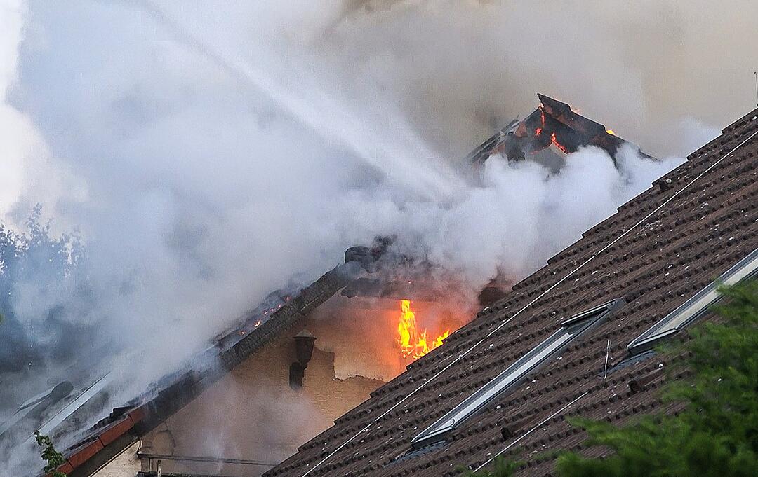 Brand in Bamberg am Pfingstmontag