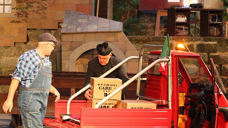 Szene aus Don Camillo und seine Herde. Foto: Jürgen Gärtner