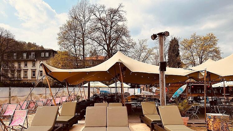 Bad Kissingen: Beliebter Stadtstrand ist zurück - "Der Sommer kann kommen"