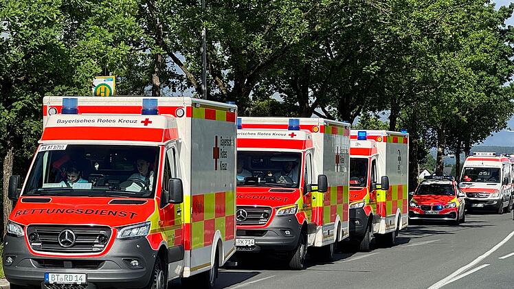 Gro&szlig;einsatz am Klinikum Bayreuth
