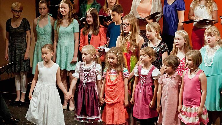 Konzert des Kinderchors des Landestheater Coburg Foto: Jochen Berger