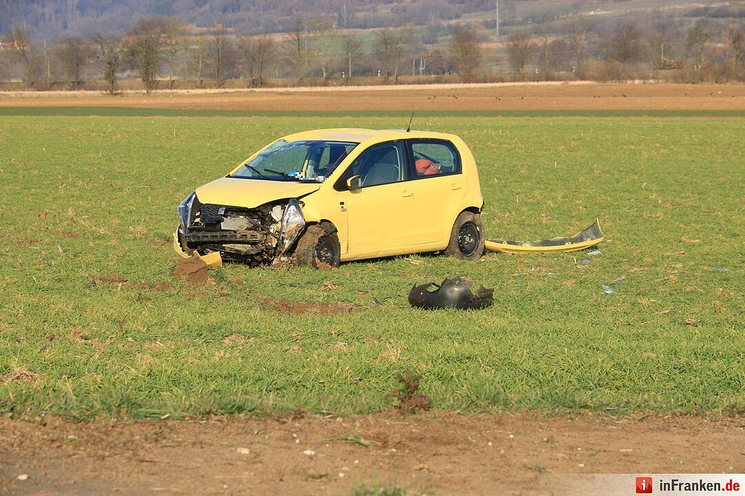 Pkw überschlägt sich bei Pretzfeld