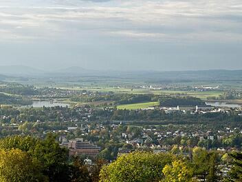 Blick auf den Landkreis Coburg. Foto: Jochen Berger