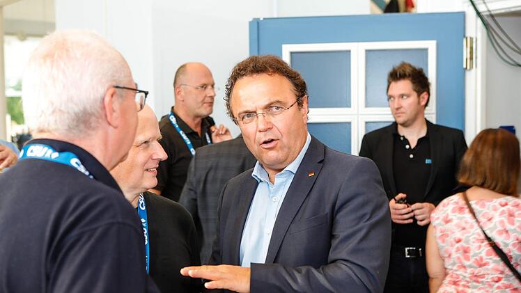 Impressionen von KT zu Guttenbergs erster Wahlkampfveranstaltung für die CSU in Kulmbach Foto: Matthias Hoch