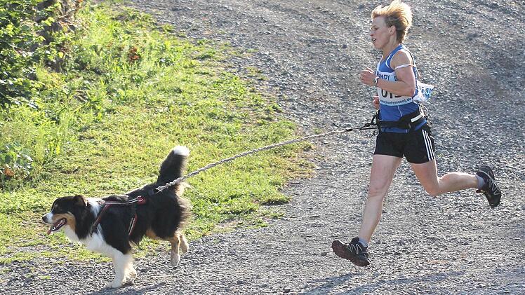 Die Vorsitzende der Eltmanner Hundefreunde, Heidi Brix, unterwegs mit ihrem "Mountain Fire´s Maddox", lief die 2000 Meter in einer Zeit von 8,27 Minuten. In der Altersklasse "ab 35 W" wurde die Ebelsbacherin Bayerische Meisterin.