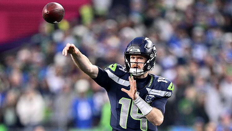 Sam Darnold, Quarterback der Seattle Seahawks, hofft auf den finalen Triumph der Saison.