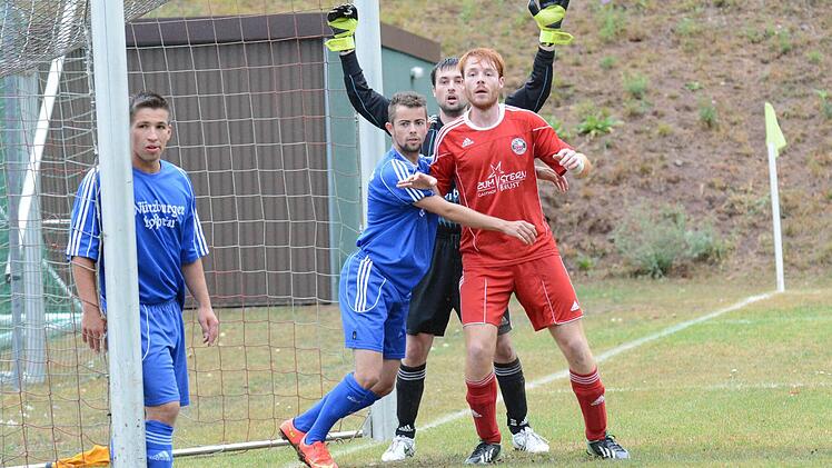 Konzentration vor der Ecke.  Foto: ssp