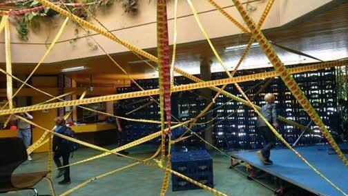 Eindrücke vom Abi-Scherz. Foto: Isabel Dill