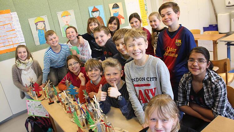 Zum Tüfteln fahren alle Kinder der 4d gerne nach Schweinfurt.