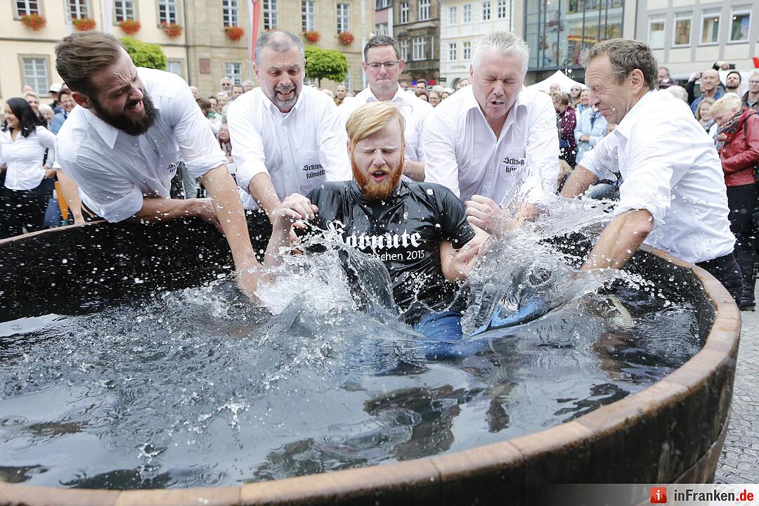 Gautschfeier 2015 der Mediengruppe Oberfranken in Bamberg