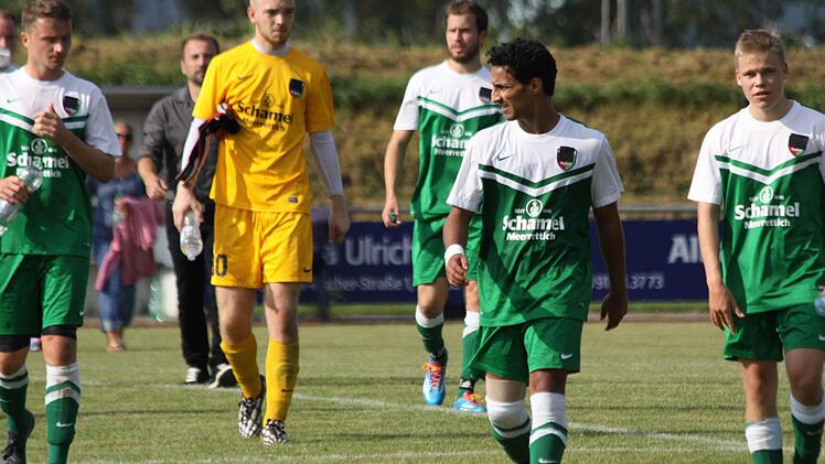 Auch die zweite Mannschaft des BSV beteiligte sich am Protest.