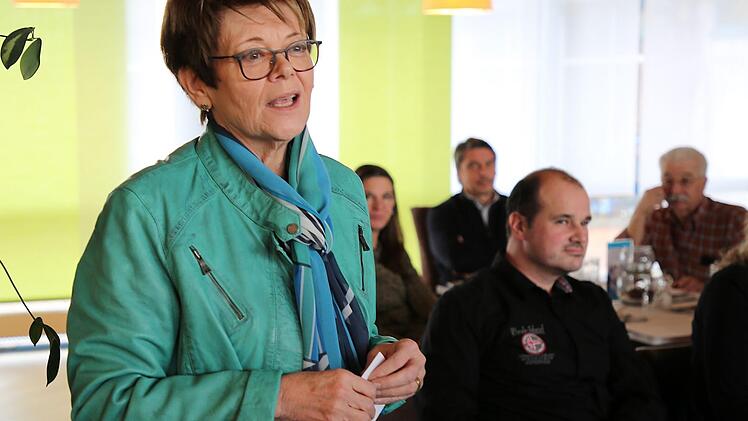 Auf Platz sechs befindet sich mit Elke Protzmann der bekannteste Neuzugang der FW.  Foto: bek