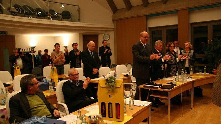 Andreas Schlund wurde verabschiedet. Foto: Werner Baier