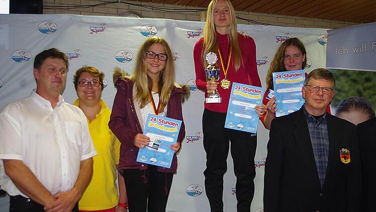 24-Stunden-Schwimmen im Crana Mare Kronach. Foto: Heike Sch&uuml;lein