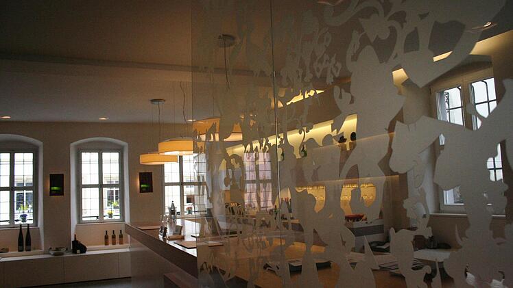 Weingut Max Müller I, Blick in den Verkaufsraum. Fotos: Sabine Paulus