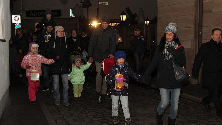 Der Martinsritt war gut besucht.Richard Sänger