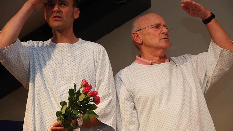 Reinhard Niebler und Ekkehard Wörlein (v. l.) beweisen Weitblick.