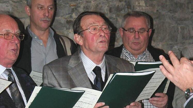 Heinz Roß ist der "Mister Gesangverein" in Marktsteft.  Foto: Thomas Meyer