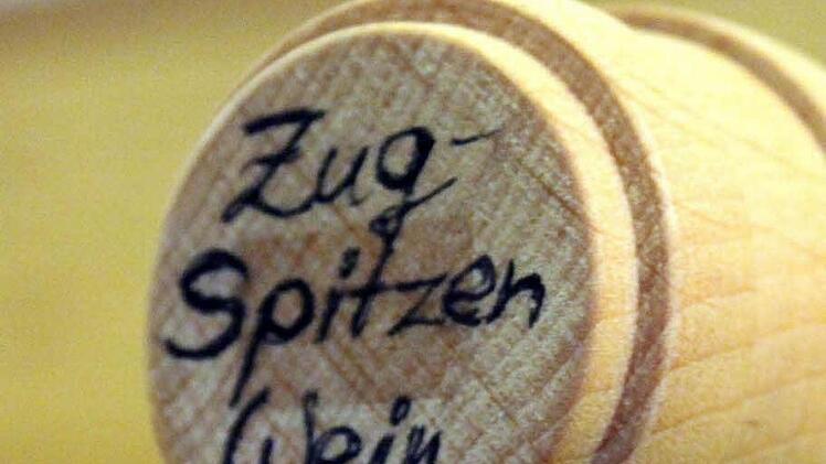 Durchdacht: Auch der Korken ist schon beschriftet.