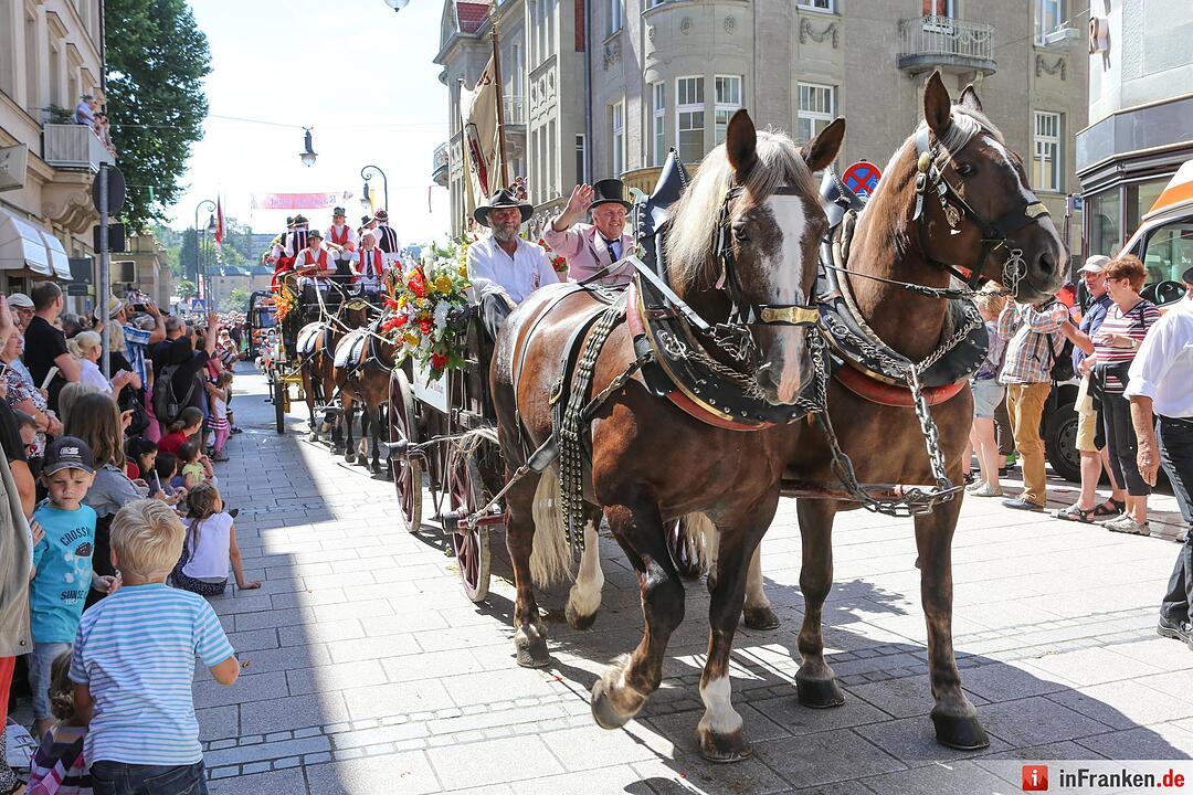 Rakoczyfest in Bad Kissingen mit Umzug; Foto: Barbara Herbst