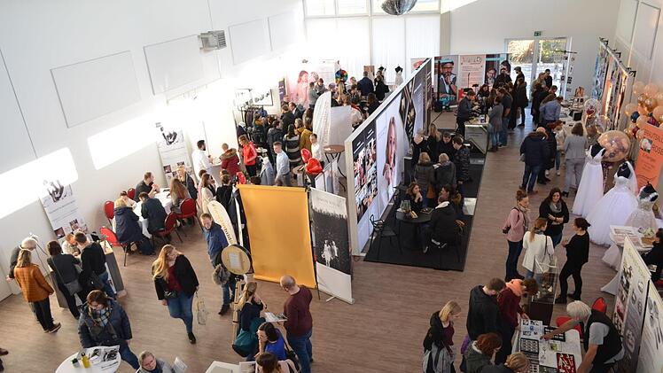 Die Eventhalle im Forchheimer S&uuml;den ist nicht nur w&auml;hrend der "Just Married"-Messe gefragt - hier werden auch Hochzeiten veranstaltet.
