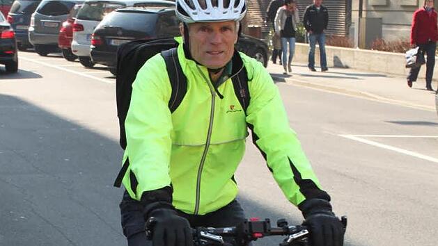 Richard Fix ist im Stadtrat f&uuml;r Stadtplanung, Verkehrswesen und Umwelt zust&auml;ndig. Er bem&auml;ngelt unter anderem, dass das 2013 beschlossene Rad-Verkehrskonzept nie richtig umgesetzt wurde. Aber auch bei anderen Verkehrsthemen sieht er Handlungsbedarf. Fotos: Ralf Ruppert/Archiv