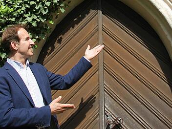 Einen "interessanten Mix" aus gotischen und barocken Elementen hat Robert Wachter an der Kreuzbergkapelle ausgemacht. Foto: Marco Meißner