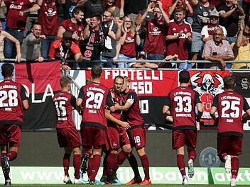 Der FCN empfängt am Samstagmittag (21. September 2019) den Karlsruher SC im heimischen Max-Morlock-Stadion. Foto: Hasan Bratic/dpa