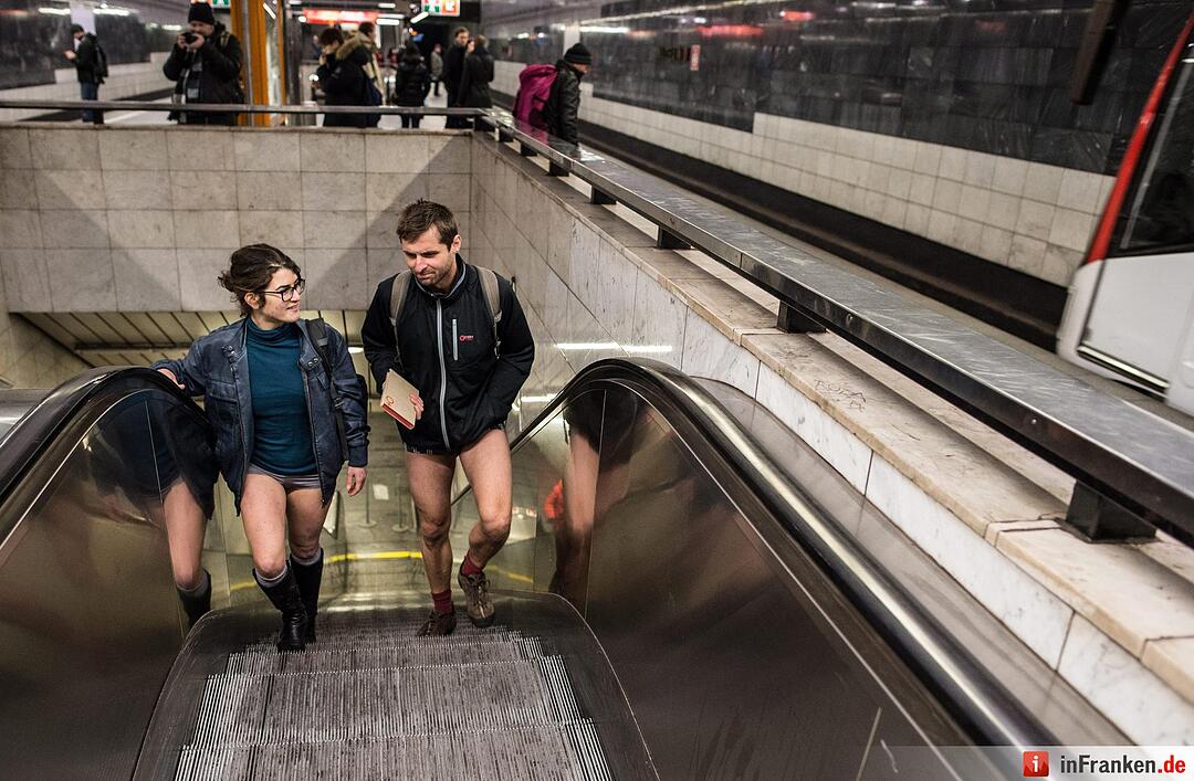 "No Pants Subway Ride" 2016 in Berlin und Prag