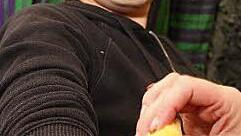 Isabell Kippes ließ sich realitätsnah als Verletzte schminken.