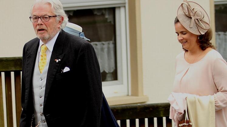 Enoch zu Guttenberg, der bekannte Dirigent und Vater des früheren Verteidigungsministers, war am Sonntag ein Gast in Kirchlauter.